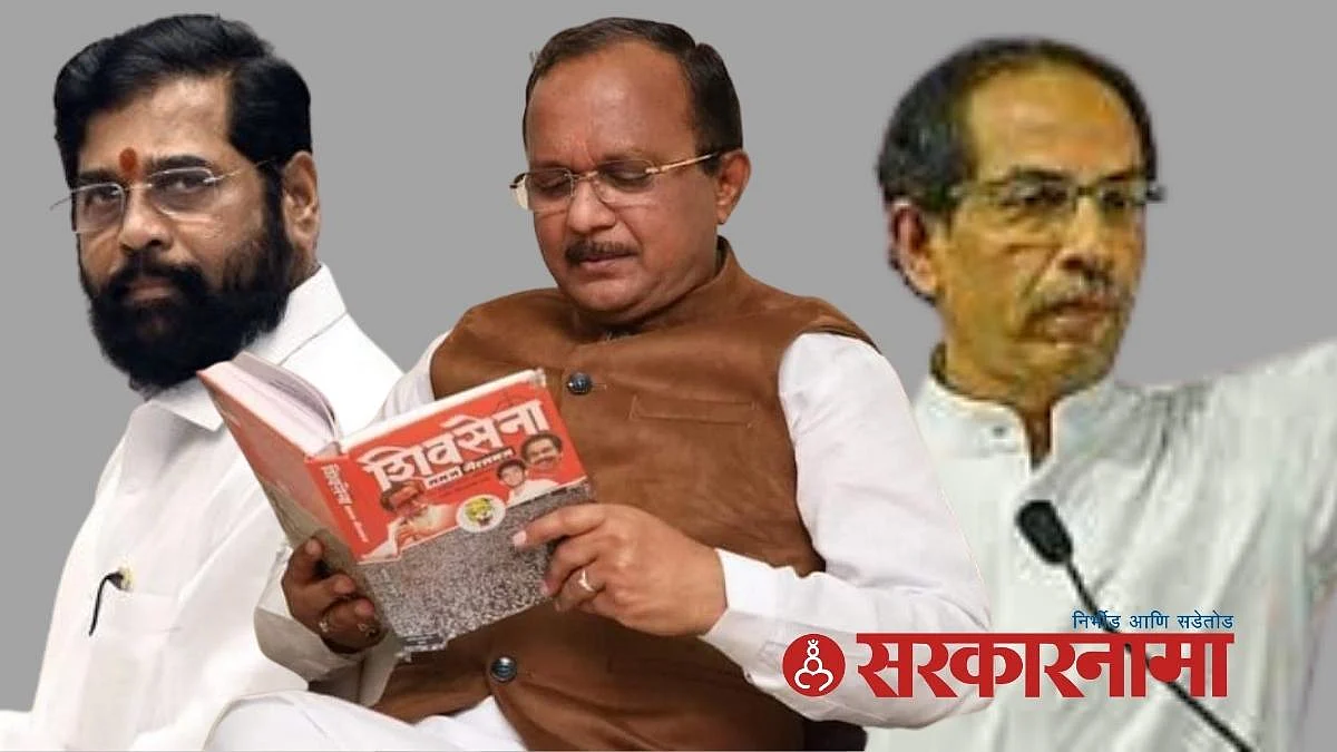 Eknath Shinde, Krupal Tumane and Uddhav thackeray