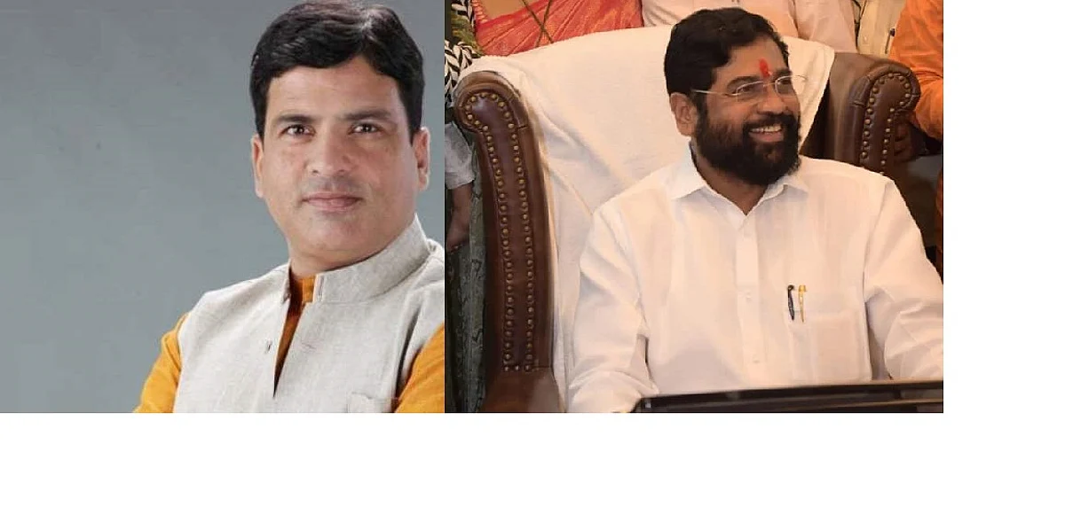 Ashish Jaiswal and Eknath Shinde