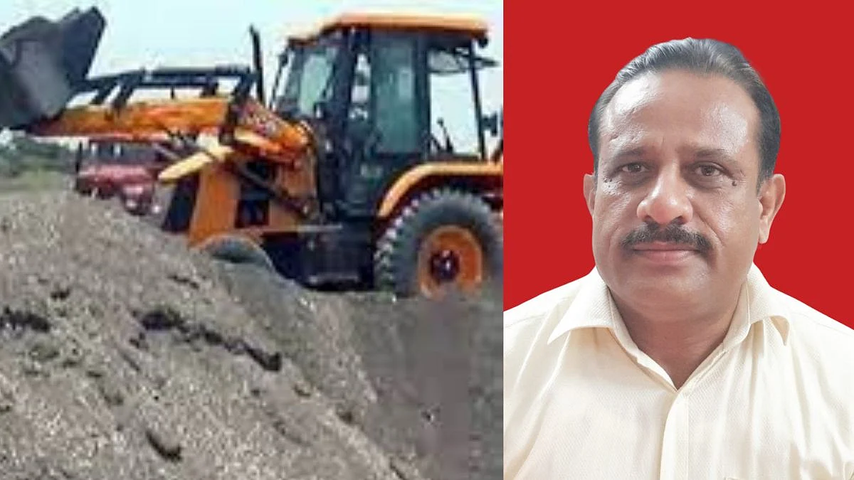 Sand theft in maan taluka