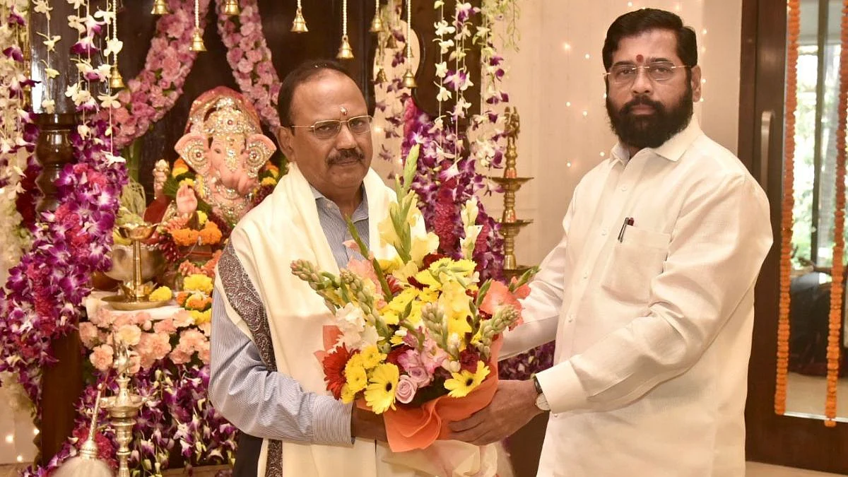Ajit Doval | CM Eknath Shinde