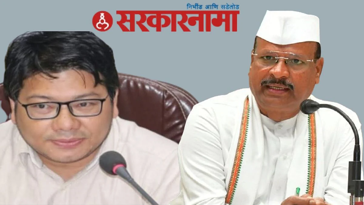 Collector Radhabinod Sharma-Abdul Sattar Video News, Beed