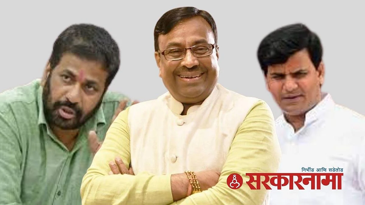 Bacchu Kadu, Sudhir Mungantiwar and Ravi Rana.
