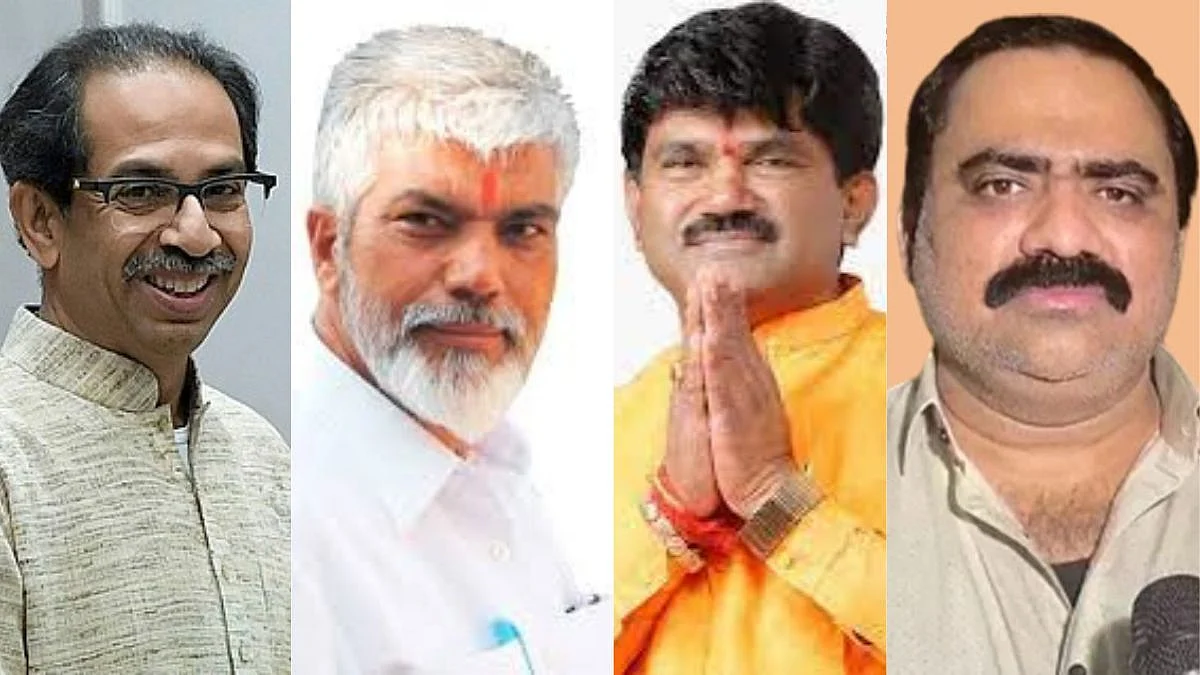 Uddhav Thackeray, Dada Bhuse, Hemant Godse