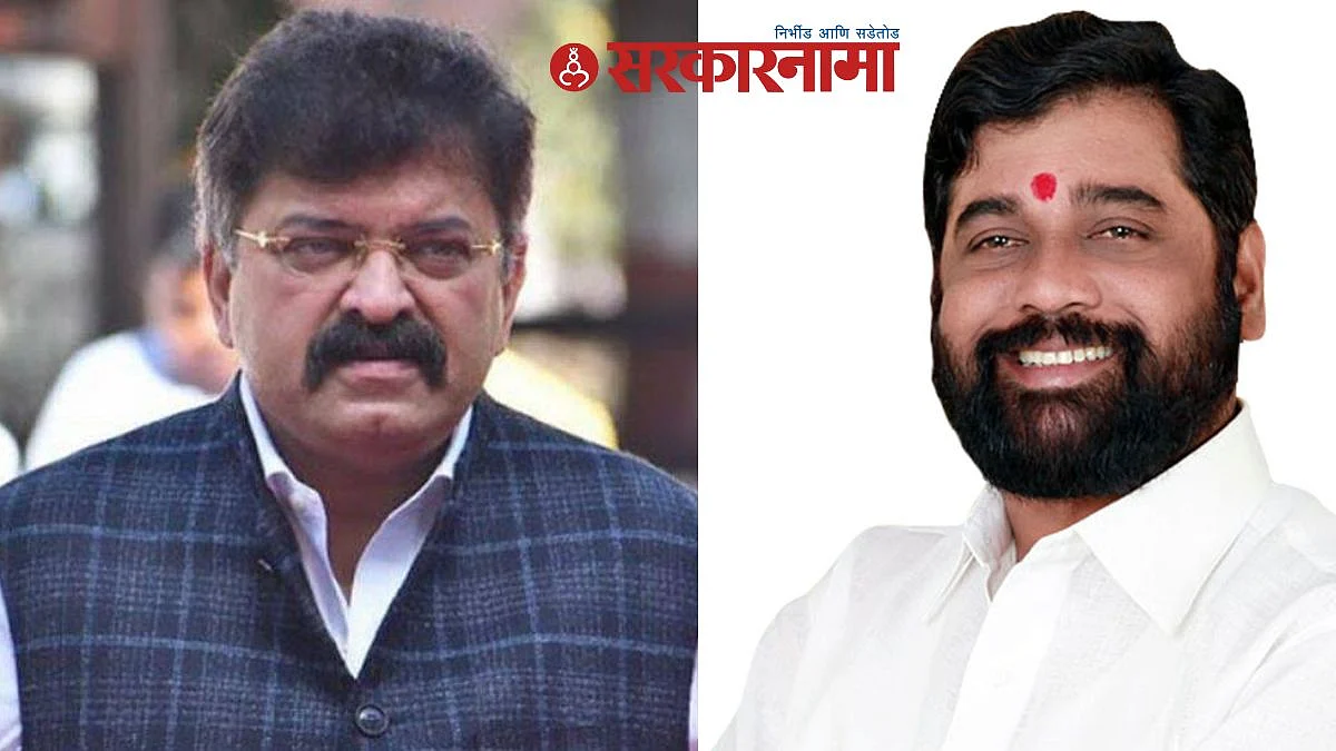 Jitendra Awhad, Eknath Shinde