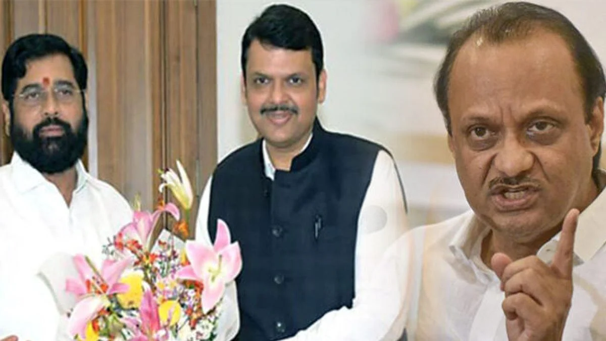 Ajit Pawar Eknath Shinde-Devendra Fadnavis