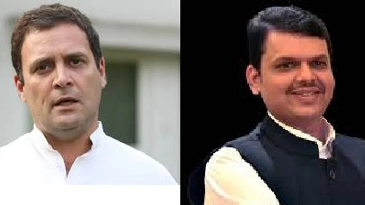 Rahul Gandhi - Devendra Fadanvis Latest News
