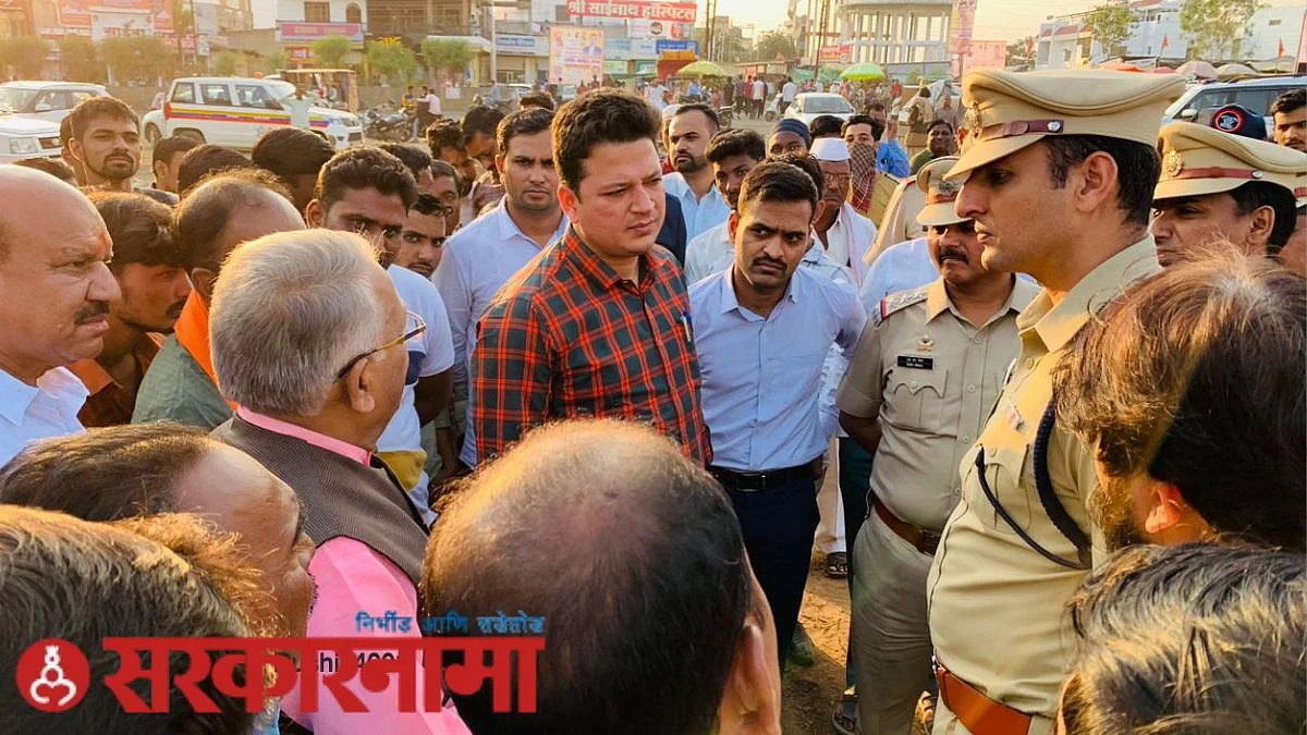Chandrakant Khaire Vist Sillod News, Aurangabad