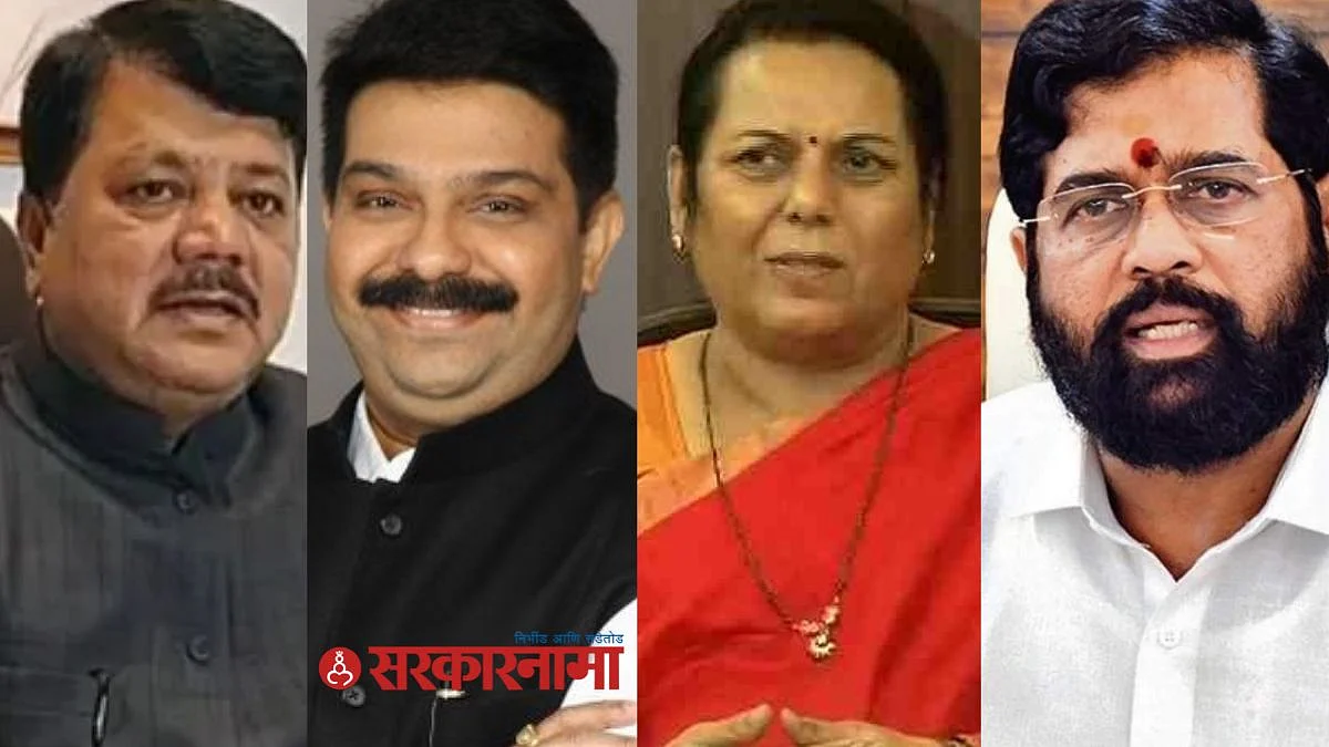 Pravin Darekar and Prasad Lad, Eknath Shinde, Neelam Gorhe