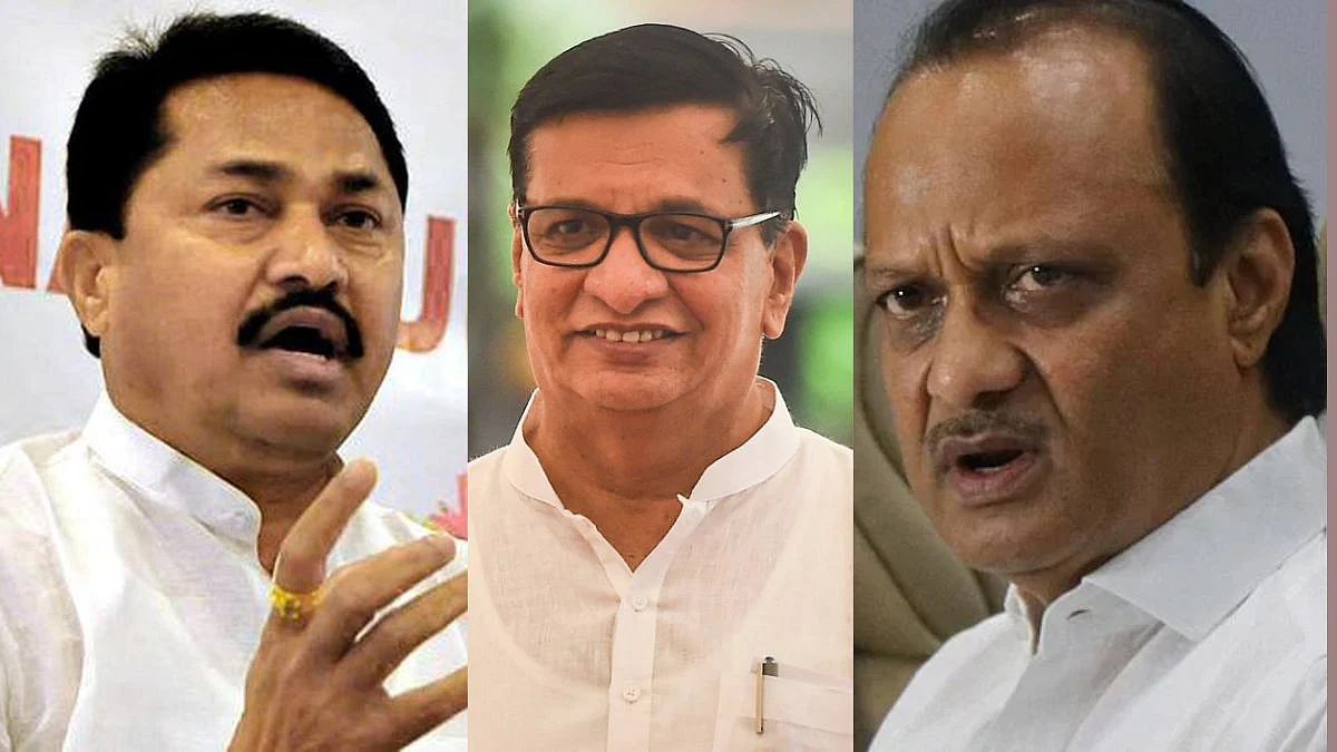 Nana Patole-Balasaheb Thorat-Ajit Pawar