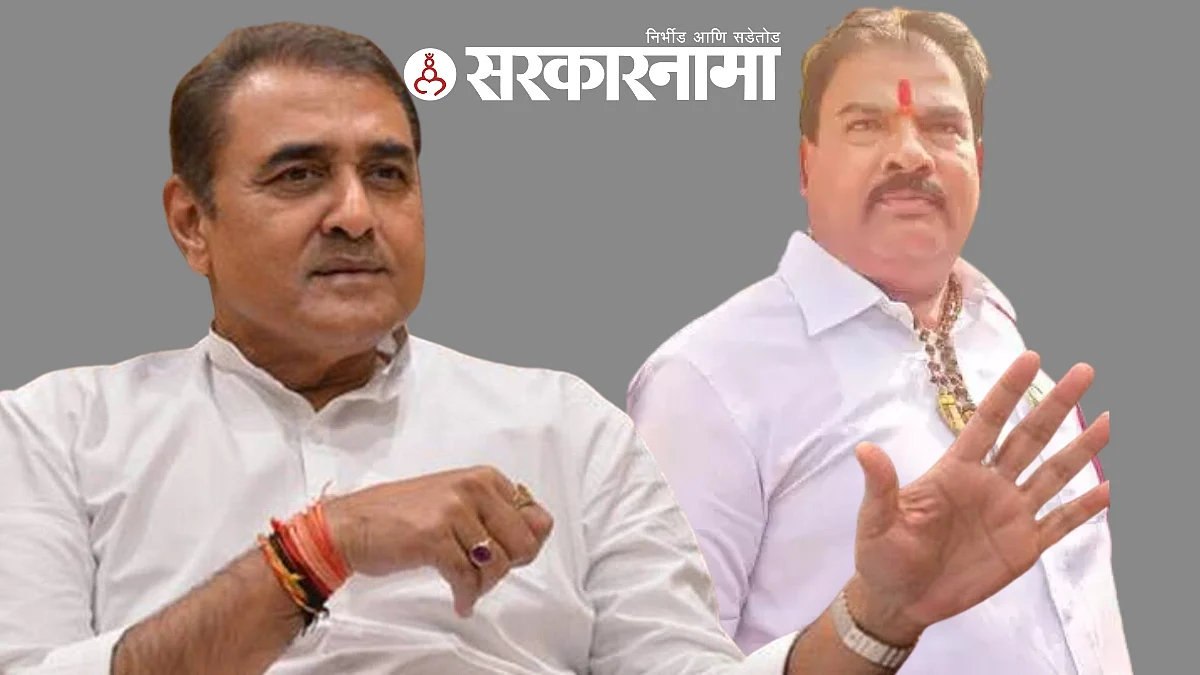 Praful Patel and Sanjay Gaikwad
