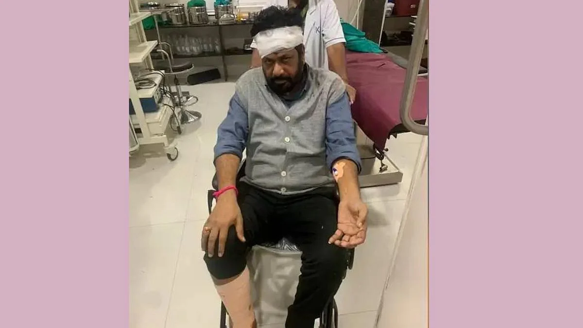Bachchu Kadu accident news