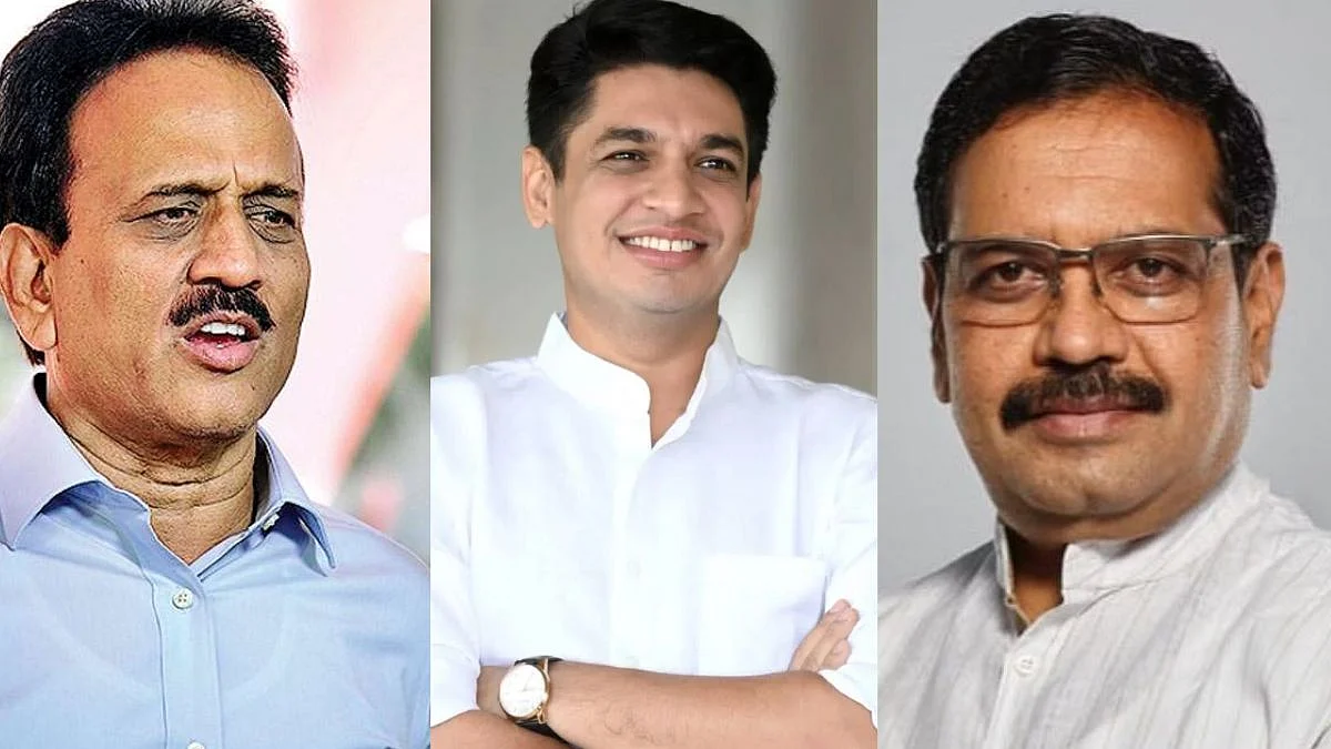 Girish Mahajan, Satyajit Tambe, Rajesh Pandey
