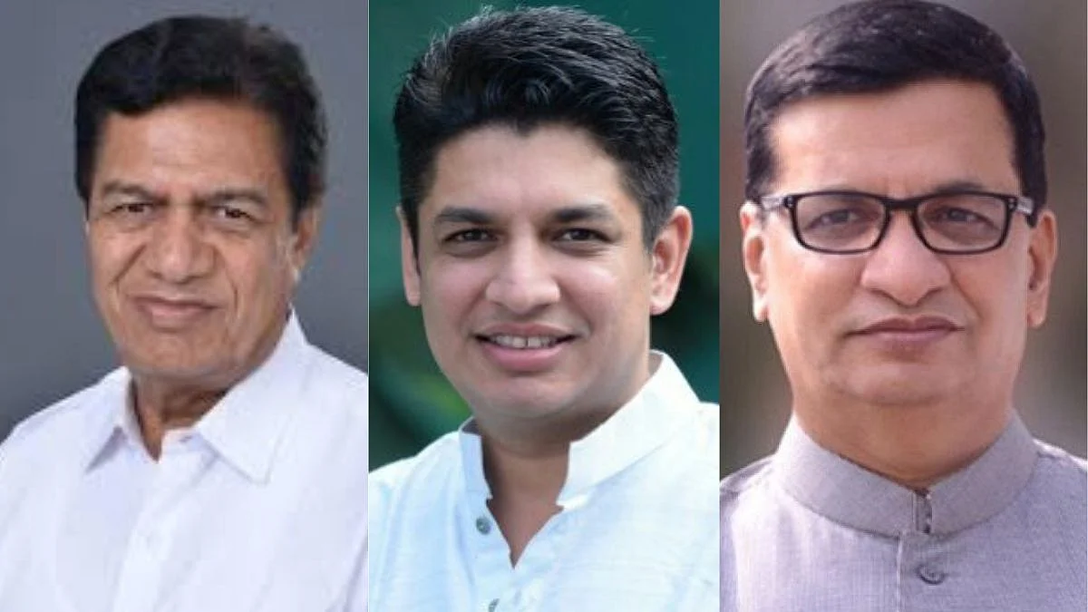 Dr. Sudhir Tambe, Satyajit Tambe, Balasaheb Thorat