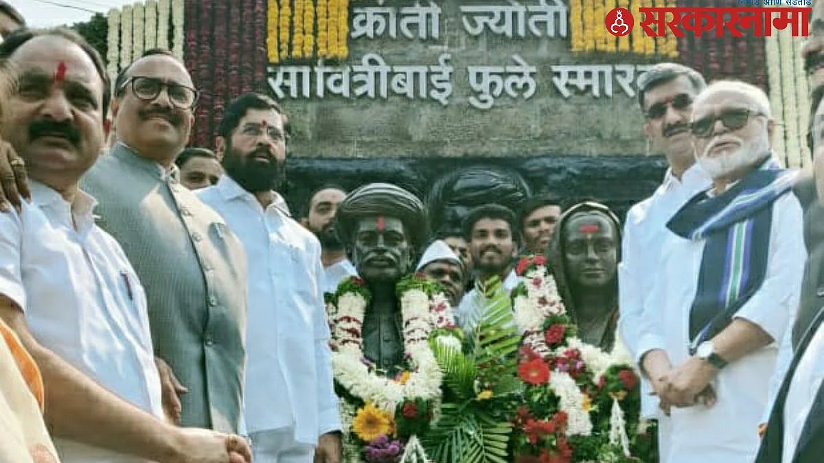 CM Eknath Shinde in Naigaon