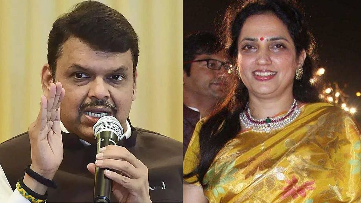 Devendra Fadnavis, Rashmi Thackeray 