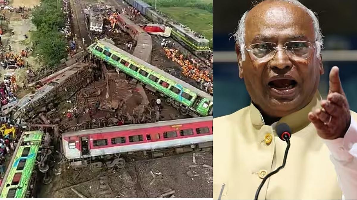 Odisha Train Accident :  Mallikarjun Kharge 
