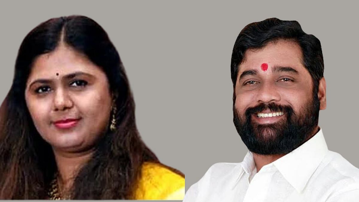 Pankaja Munde, Eknath Shinde