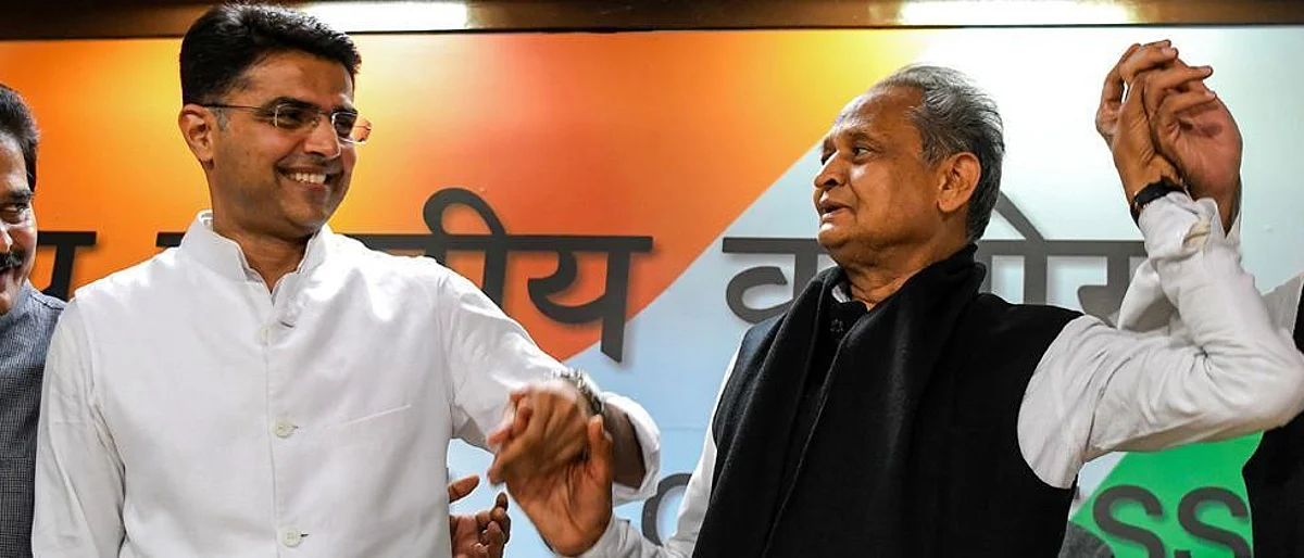गेहलोत यांचा पायलट यांच्यावर नवा डाव; पक्षनेतृत्वालाही पकडलं कात्रीत