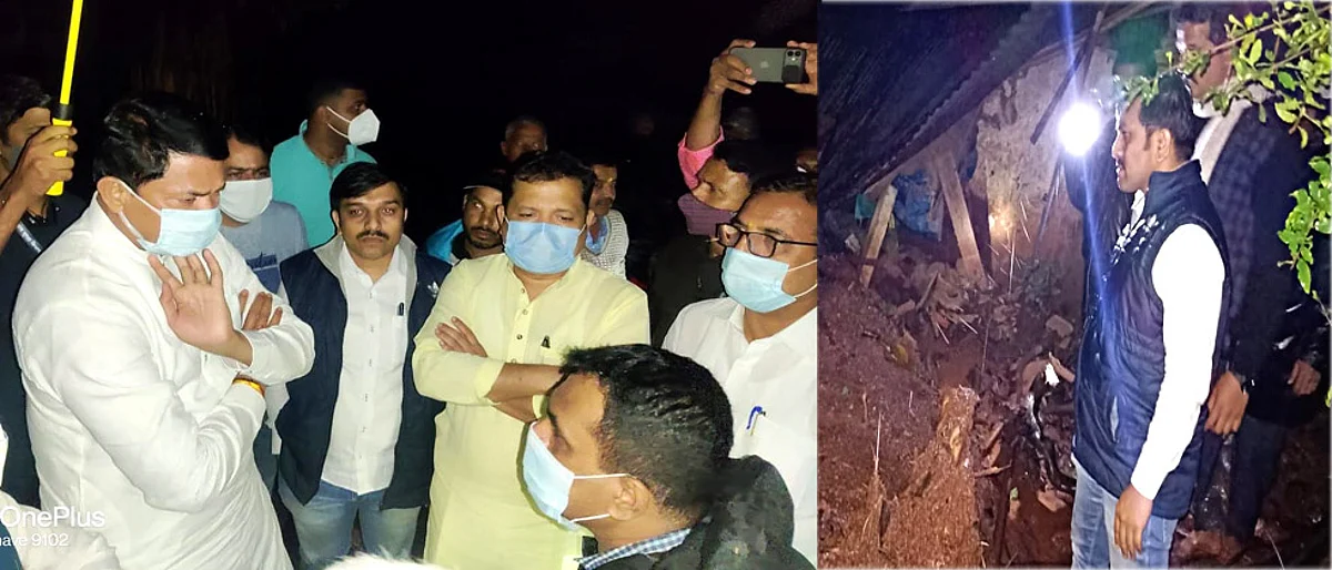 नाना पटोले पोहोचले वाईत; मदतकार्यातील दिरंगाईबद्दल जिल्हा प्रशासनाचे धरले कान