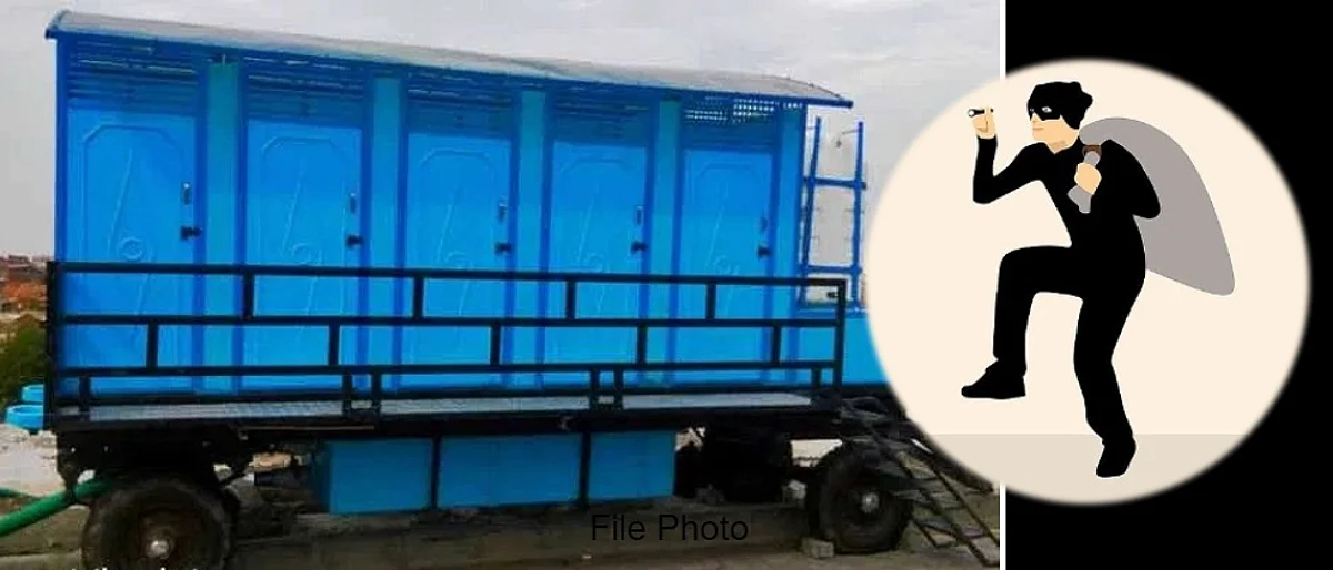 पिंपरी चिंचवडमध्ये अजबच घडले; चोरट्यांनी फिरते शौचालयच चोरले