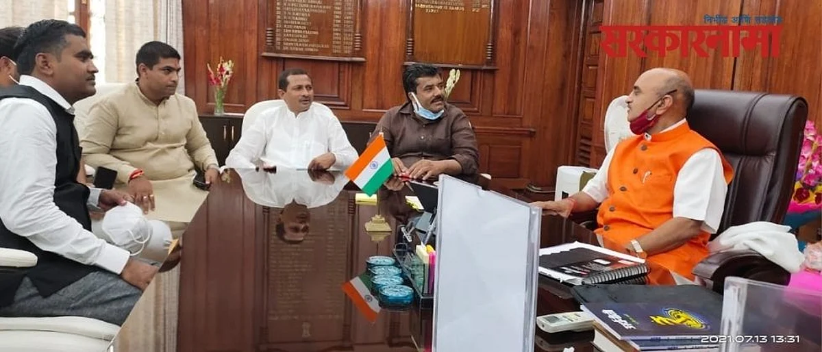 Bjp Leader Dr.Bhagwat karad news Dehli-Aurangabad