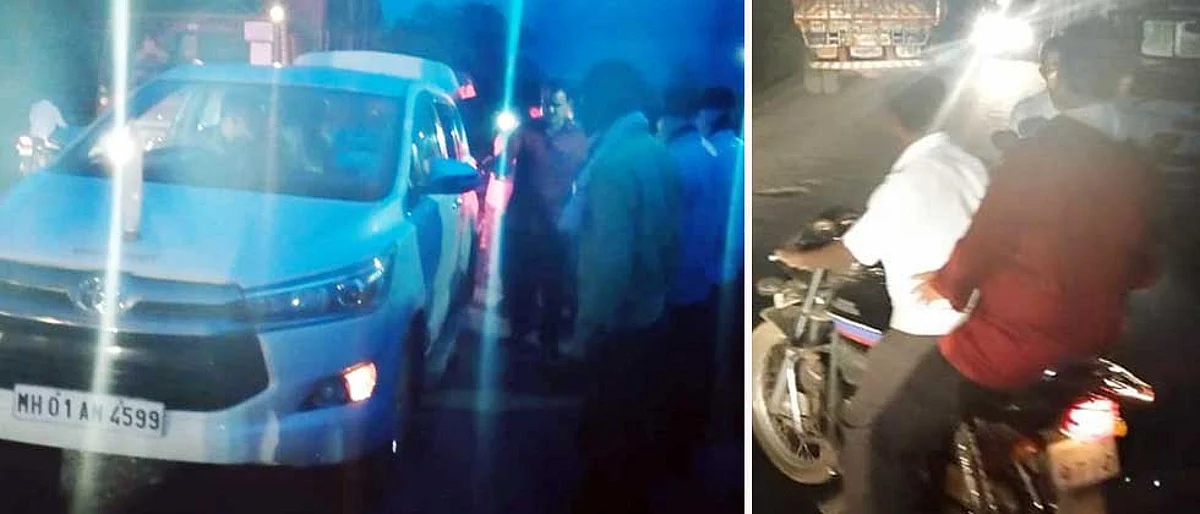 राज्यमंत्री भरणेंनी जखमीला गाडी दिली अन् स्वतः दुचाकीवरून घरी गेले