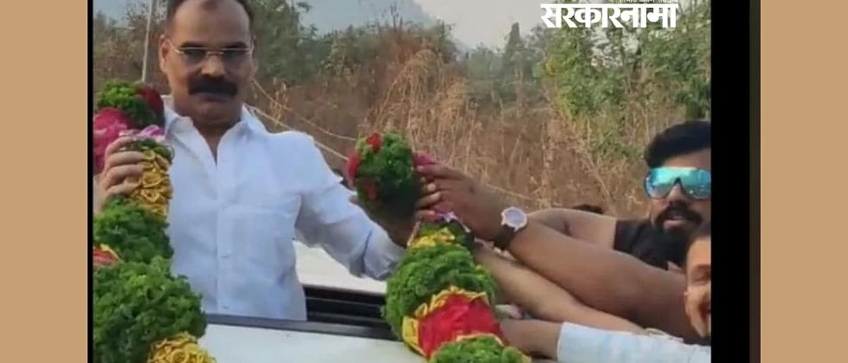 गुंड गजा मारणे आला आणि पोलिसांच्या नाकावर टिच्चून निघून गेला