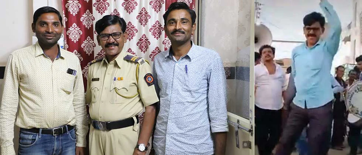 "घुंगरू पैजणाचं, पायात वाजतं ', परभणीच्या डुप्लिकेट संजय राऊत यांच्या व्हिडिओचा धुमाकूळ