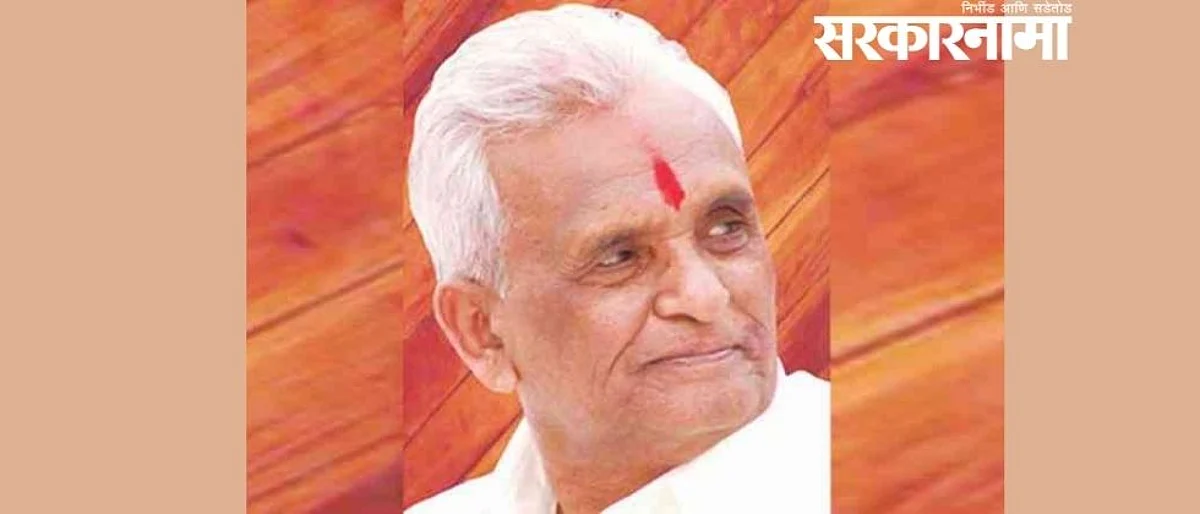 गणपतराव आबांच्या अंत्यदर्शनासाठी कार्यकर्त्यांची गर्दी