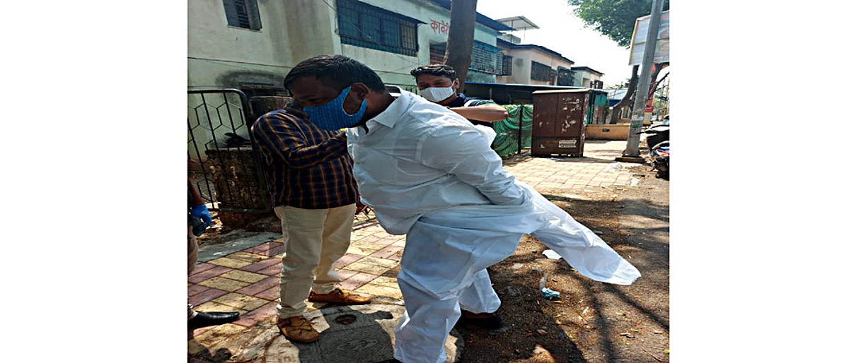 मनसेच्या पदाधिकाऱ्यांनीच केले कोरोना मृतावर अंत्यसंस्कार; रूग्णसंख्या वाढल्याने वैद्यकिय विभागावर ताण