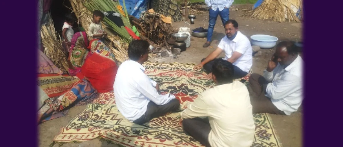 ऊसतोड कामगारपुत्र उपमहापौर पोहोचले पालावर