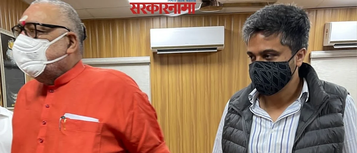 ..म्हणून केंद्रीय मंत्री गिरिराज सिंग यांना भेटले आमदार रोहित पवार!