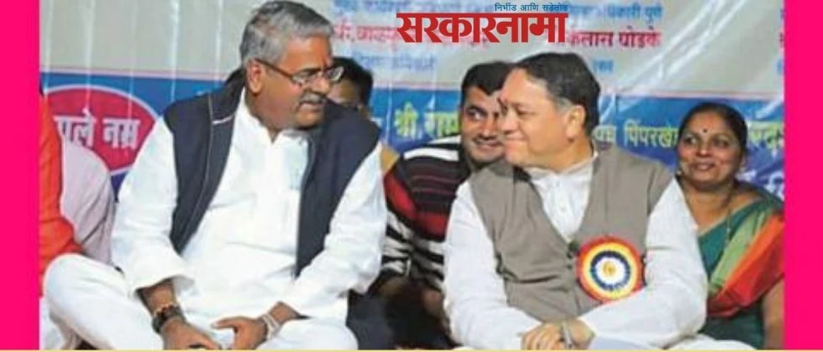 गृहमंत्री वळसे पाटलांचे कट्टर विरोधक आढळरावांनी केले अभिनंदन