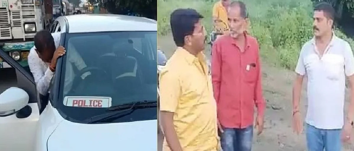 शिवसेनेच्या आमदारांनी पोलिसाच्या कानाखाली काढला 'आवाज'