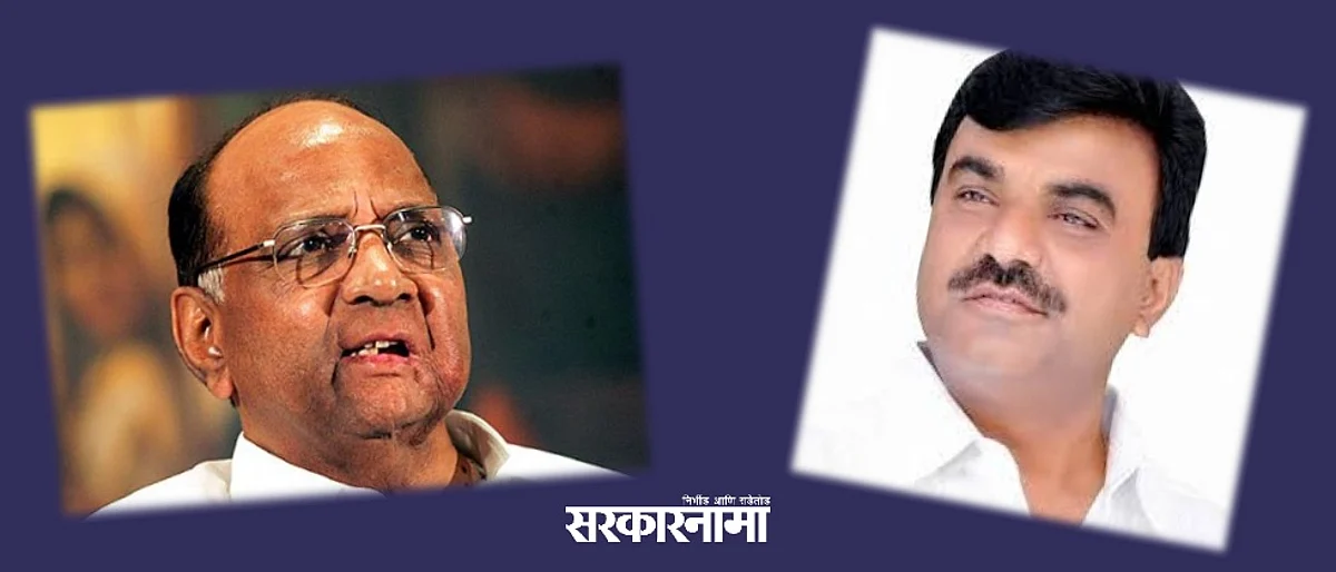 भाजप नेते कल्याणराव काळे शरद पवारांच्या ताफ्यात