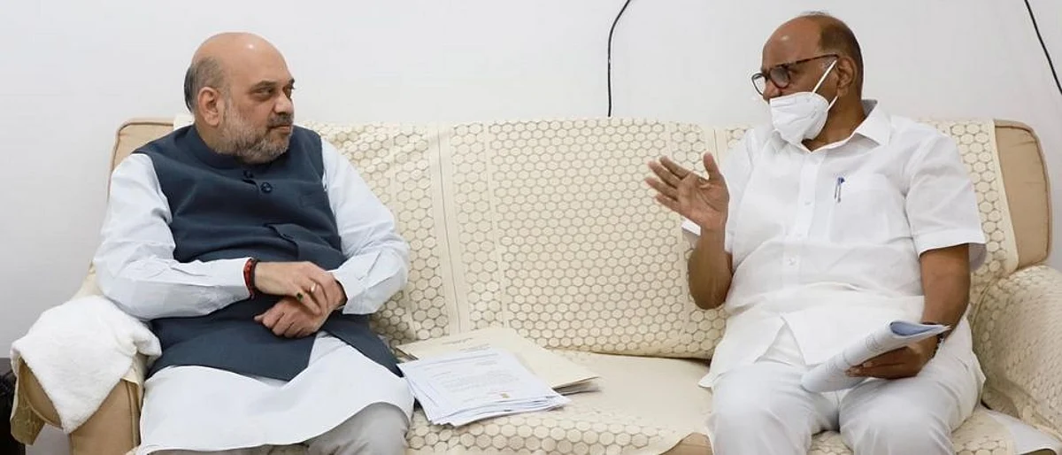 अमित शहांसोबत शरद पवारांची दिल्लीत खलबतं अन् राज्यात चलबिचल!