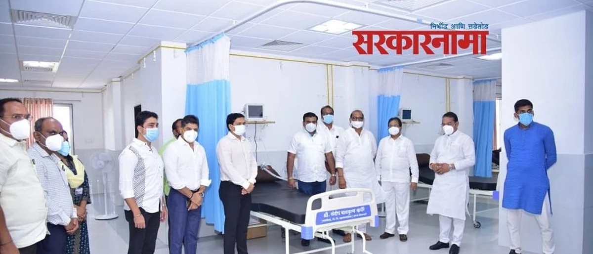 खासदार बारणेंनीही सुरू केले कोविड सेंटर; नगरसेवक वाघेरेंनी दिले ३० लाखांचे साहित्य