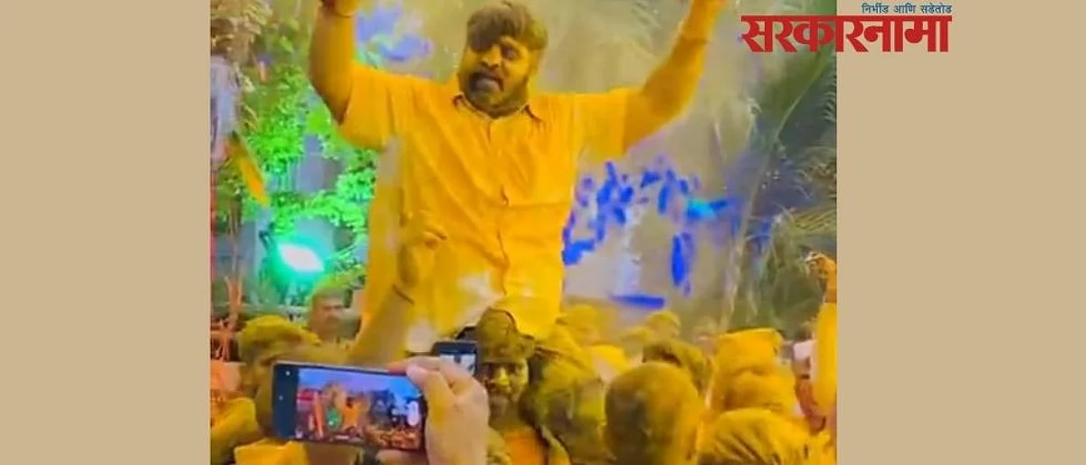 लेकीच्या मांडव टहाळीत नाचणे अंगलट; भाजप आमदार लांडगेंवर गुन्हा दाखल