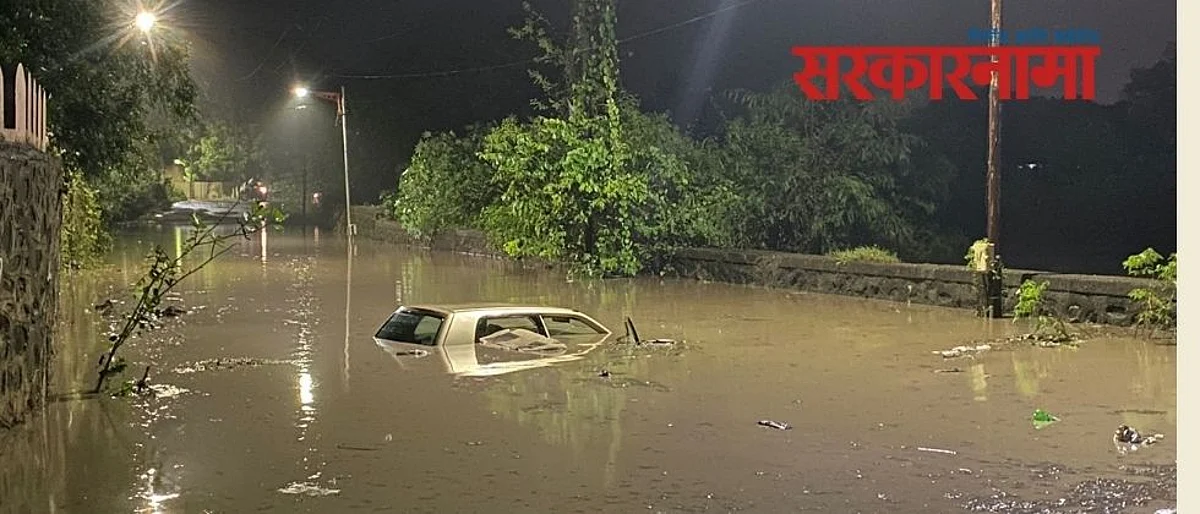 औरंगाबादकरांवर आभाळ कोसळले; तासाभरात ११६ मि.मी. पावसाने झोडपले..