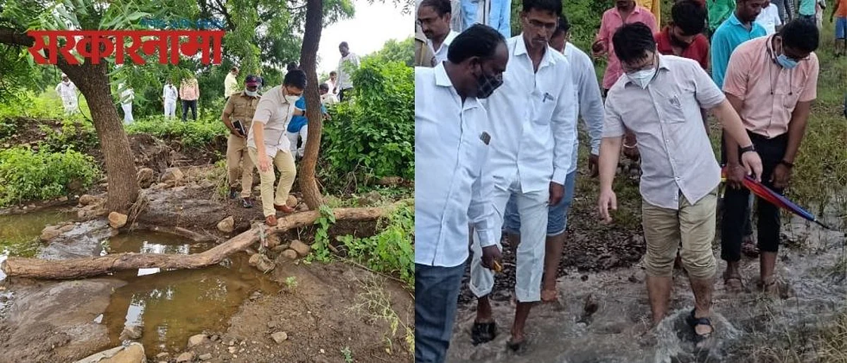 ‘काटक’ जिल्हाधिकारी शर्मा चिखल मातीतला माणूस असल्याचा प्रत्यय..