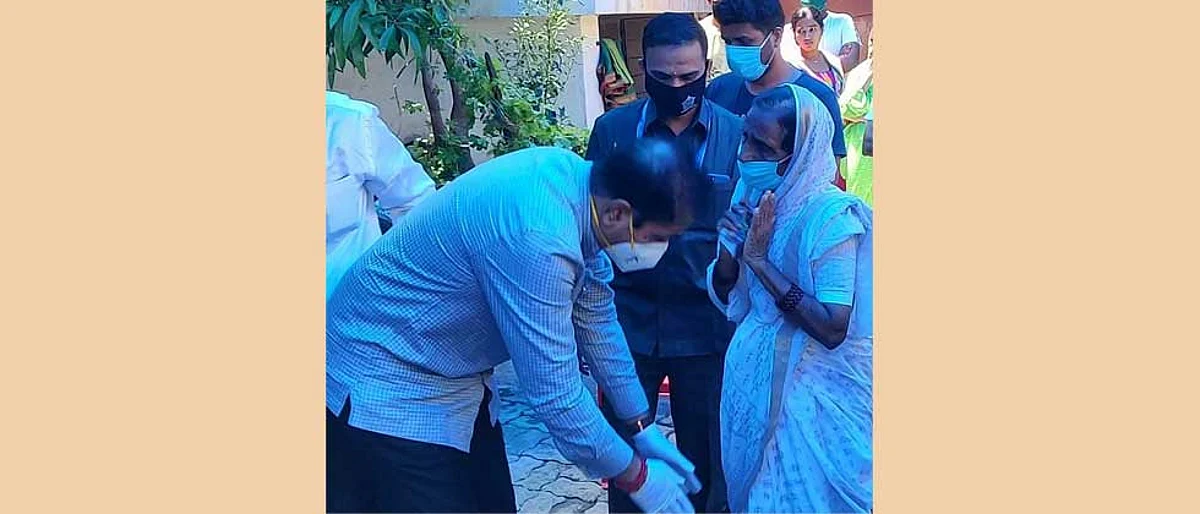 जातीय तेढ निर्माण करणाऱ्यांना चोख उत्तर देणाऱ्या विराजच्या आजीसमोर गृहमंत्री नतमस्तक