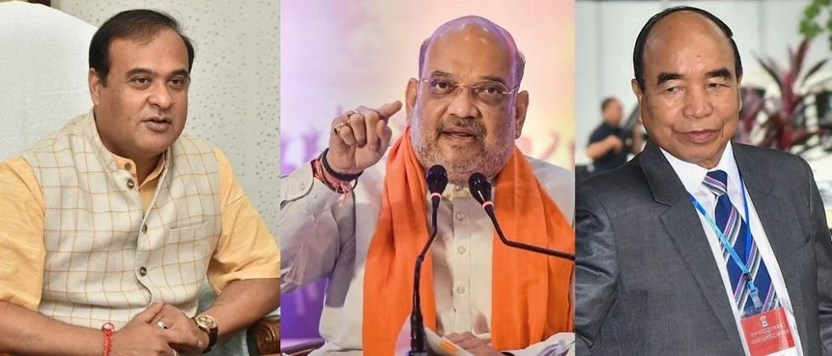 अमित शहांचा फोन येताच दोन मुख्यमंत्र्यांनी शत्रुत्व विसरून घातला गळ्यात गळा!