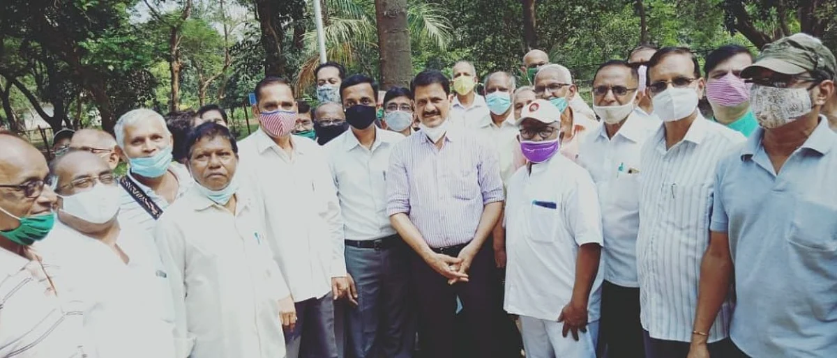 आमदारांच्या शिष्टाईमुळे ज्येष्ठांना मॉर्निंग वॉकसाठी उद्यान खुले