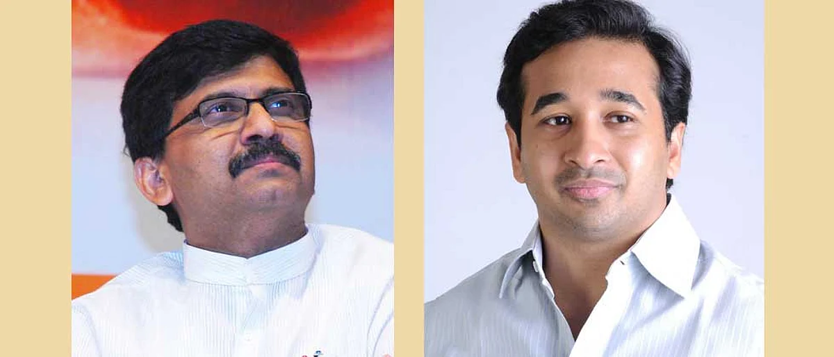 bjp mla nitesh rane criticizes shivsena mp sanjay raut