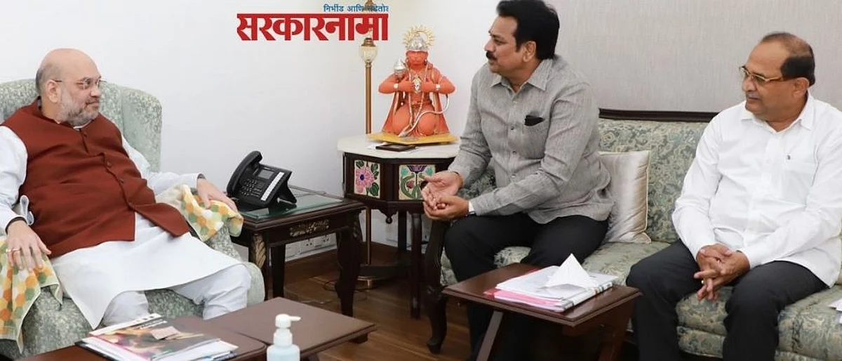अमित शहा चंद्रकांतदादांना नाही भेटले... पण या दोन पाटलांना आवर्जून वेळ दिला!