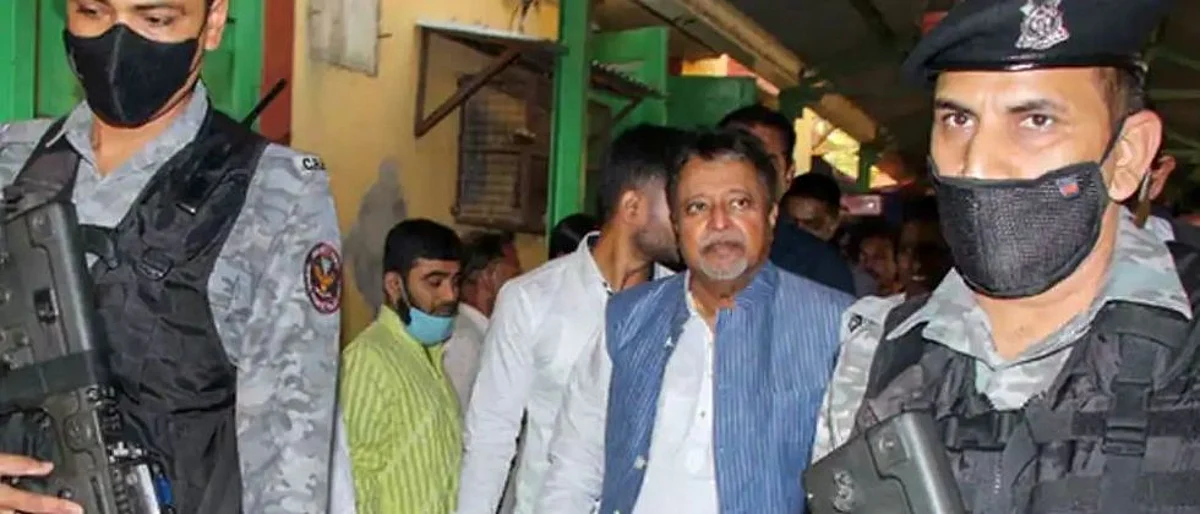 Security of TMC leader Mukul Roy has been withdrawn