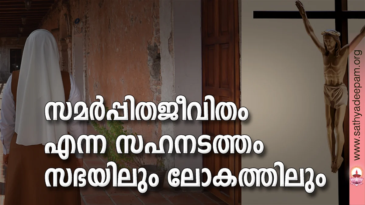 സമര്പ്പിതജീവിതം എന്ന സഹനടത്തം സഭയിലും ലോകത്തിലും