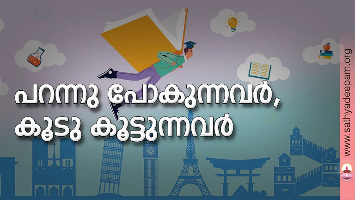 പറന്നു പോകുന്നവര്, കൂടു കൂട്ടുന്നവര്
