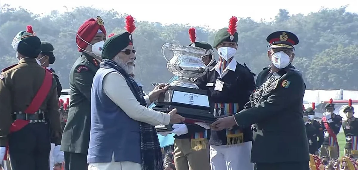 PM Modi Attended the NCC Rally at Cariappa Ground, Recommends Youth to Remain Drug-Free