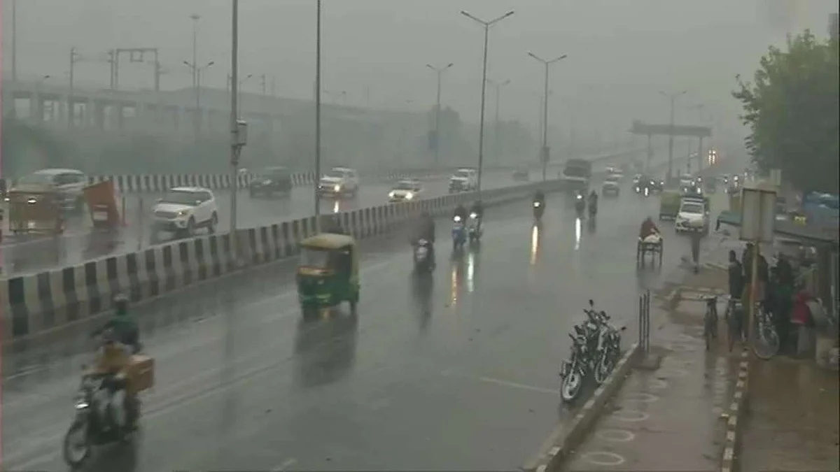 Rain in Delhi 